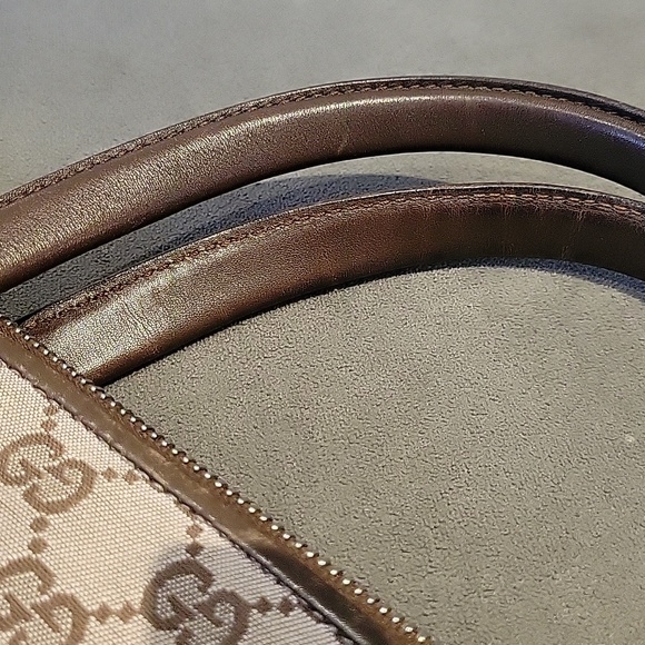 Authentic Gucci light pink monogram canvas shoulder bag - Picture 16 of 16